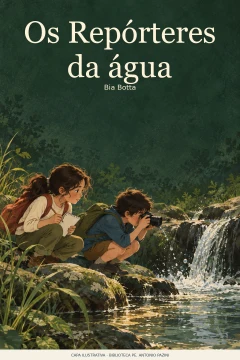 Capa de Repórteres da água, Os, por Botta, Bia