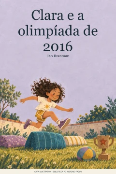 Capa de Clara e a olimpíada de 2016, por Brenman, Ilan