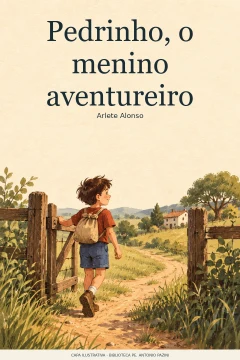 Capa de Pedrinho, o menino aventureiro, por Alonso, Arlete