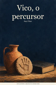 Capa de Vico, o percursor, por Fiker, Raul