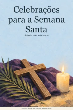 Capa de Celebrações para a Semana Santa
