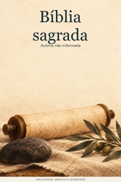 Capa de Bíblia sagrada