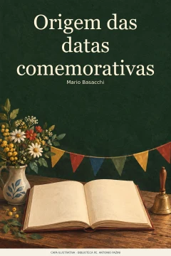 Capa de Origem das datas comemorativas, por Basacchi, Mario
