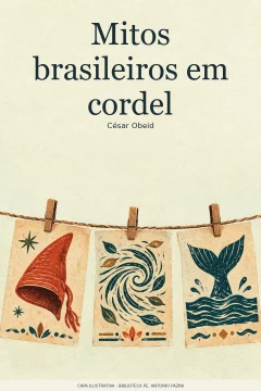 Capa de Mitos brasileiros em cordel, por Obeid, César