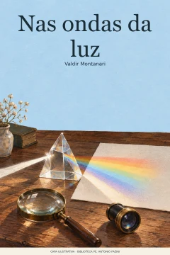 Capa de Nas ondas da luz, por Montanari, Valdir