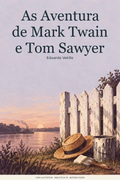 Capa de Aventura de Mark Twain e Tom Sawyer, As, por Vetillo, Eduardo