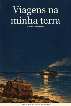 Capa de Viagens na minha terra, por Garrett, Almeida