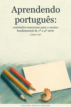 Capa de Aprendendo português : conteúdos essenciais para o ensino fundamental de 1ª a 4ª série, por Coll, César
