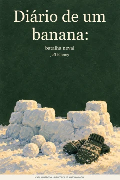 Capa de Diário de um banana : batalha neval, por Kinney, Jeff