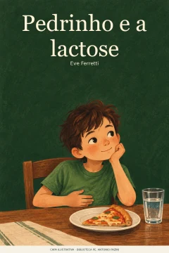 Capa de Pedrinho e a lactose, por Ferretti, Eve