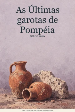 Capa de Últimas garotas de Pompéia, As, por Lasky, Kathryn