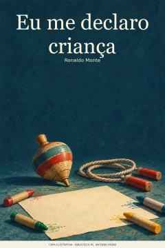 Capa de Eu me declaro criança, por Monte, Ronaldo