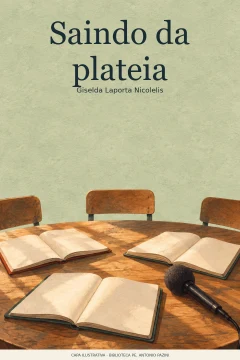 Capa de Saindo da plateia, por Nicolelis, Giselda Laporta