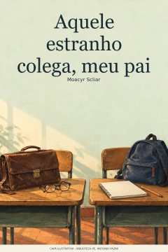 Capa de Aquele estranho colega, meu pai, por Scliar, Moacyr