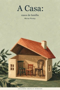 Capa de Casa, A : casos de família, por Pinsky, Mirna