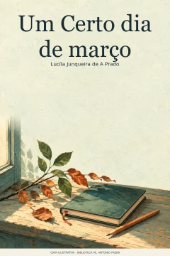 Capa de Certo dia de março, Um, por Prado, Lucíla Junqueira de A.