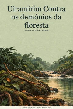 Capa de Uiramirim Contra os demônios da floresta, por Olivieri, Antonio Carlos