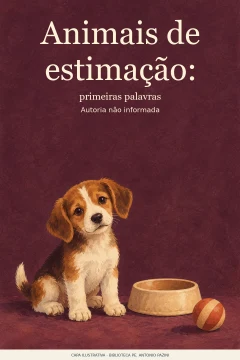 Capa de Animais de estimação : primeiras palavras