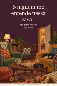 Capa de Ninguém me entende nessa casa! : crônicas e casos, por Cunha, Leo