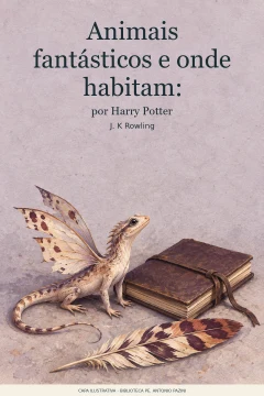Capa de Animais fantásticos e onde habitam : por Harry Potter, por Rowling, J. K.