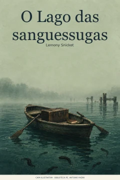 Capa de Lago das sanguessugas, O, por Snicket, Lemony