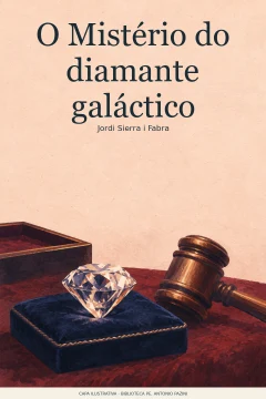 Capa de Mistério do diamante galáctico, O, por Sierra i Fabra, Jordi