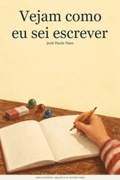 Capa de Vejam como eu sei escrever, por Paes, José Paulo