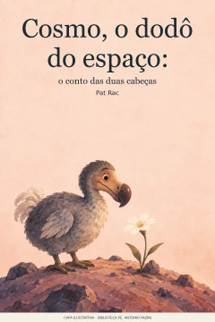 Capa de Cosmo, o dodô do espaço : o conto das duas cabeças, por Rac, Pat