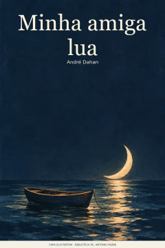 Capa de Minha amiga lua, por Dahan, André