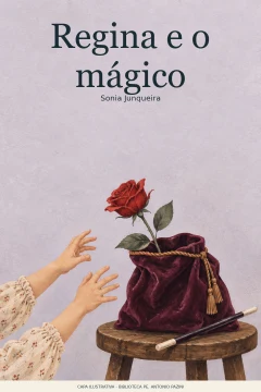 Capa de Regina e o mágico, por Junqueira, Sonia