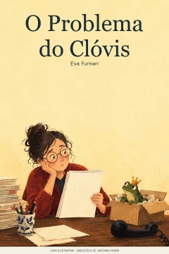 Capa de Problema do Clóvis, O, por Furnari, Eva