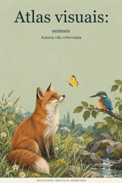Capa de Atlas visuais : animais