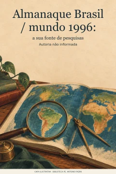 Capa de Almanaque Brasil / mundo 1996 : a sua fonte de pesquisas