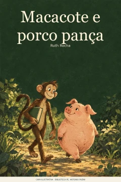 Capa de Macacote e porco pança, por Rocha, Ruth