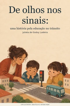 Capa de De olhos nos sinais : uma história pela educação no trânsito, por Ladeira, Julieta de Godoy