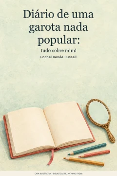 Capa de Diário de uma garota nada popular : tudo sobre mim!, por Russell, Rachel Renée