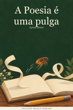 Capa de Poesia é uma pulga, A, por Orthof, Sylvia