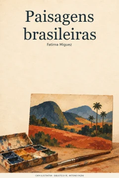 Capa de Paisagens brasileiras, por Miguez, Fatima