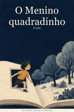 Capa de Menino quadradinho, O, por Ziraldo
