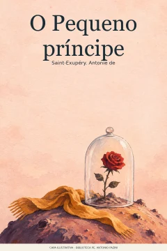Capa de Pequeno príncipe, O, por Saint-Exupéry. Antonie de