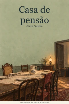 Capa de Casa de pensão, por Azevedo, Aluísio