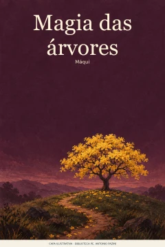 Capa de Magia das árvores, por Máqui