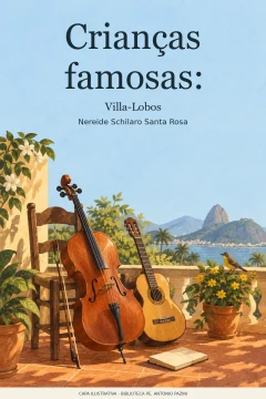 Capa de Crianças famosas : Villa-Lobos, por Rosa, Nereide Schilaro Santa