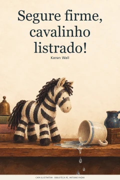 Capa de Segure firme, cavalinho listrado!, por Wall, Karen