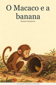 Capa de Macaco e a banana, O, por Pamplona, Rosane