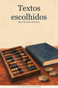 Capa de Textos escolhidos, por Mário Henrique Simonsen