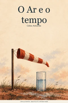 Capa de Ar e o tempo, O, por Antunes, Celso