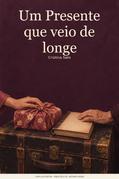 Capa de Presente que veio de longe, Um, por Sato, Cristina