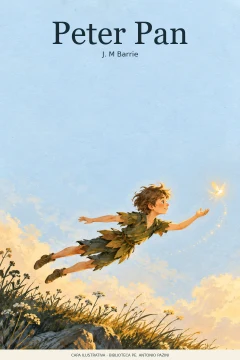 Capa de Peter Pan, por J. M Barrie