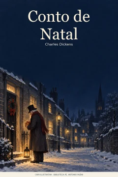 Capa de Conto de Natal, por Dickens, Charles